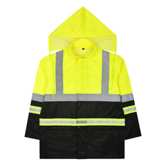 Toro Activa Lightweight Hi-Vis Rainsuit - RS103 Yellow/Black 2XL TORO ACTIVA