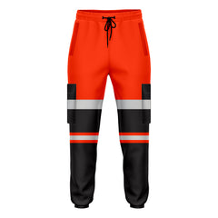 Toro Activa Workwear Fleece Joggers TR103 Orange/Black 2XL TORO ACTIVA