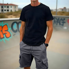 Toro Activa Tactical Utility Cargo Shorts Black Navy TORO ACTIVA