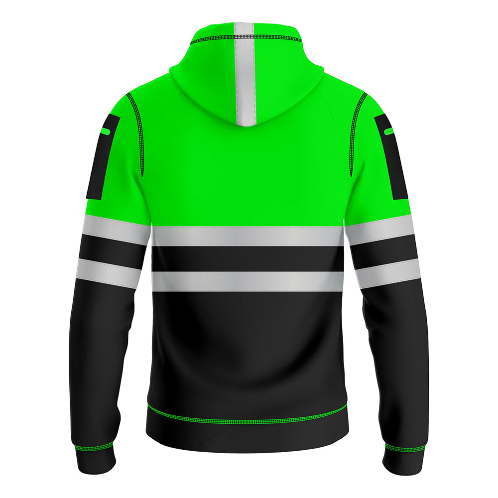 Toro Activa Hi-Vis Fleece Pullover Hoodie 1006 Kids - Green/Black TORO ACTIVA