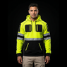 Toro activa Essential Hi-Vis Fleece Hoodie 2 Yellow/Black TORO ACTIVA