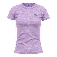 Toro Activa Women's Dry-Fit Melange Raglan Tee Purple TORO ACTIVA