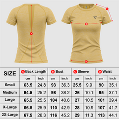 Toro Activa Women's Dry-Fit Melange Raglan Tee TORO ACTIVA