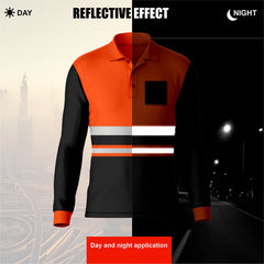 Hi Vis Long Sleeve Polo PF103 — Yellow or Orange | Toro Activa TORO ACTIVA
