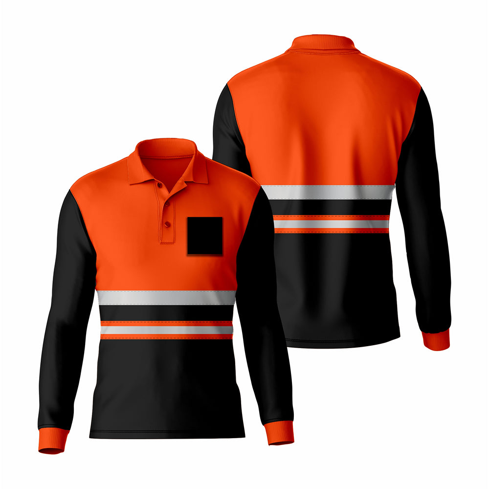 Toro Activa High Visibility Safety Work Wear Short Sleeve Polo Shirt PF101 TORO ACTIVA