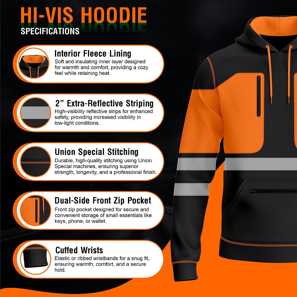 Toro Activa Essential Hi-Vis Pullover Hoodie 2004 TORO ACTIVA