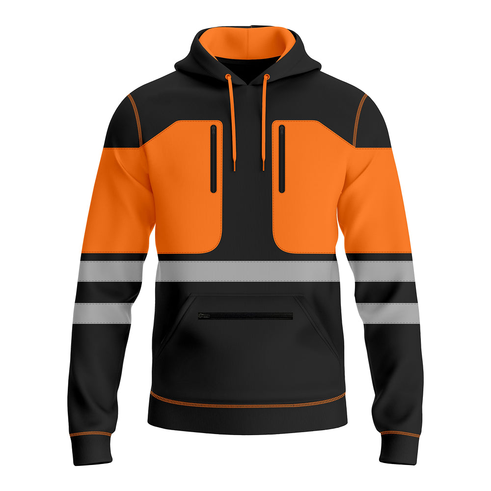 Toro Activa Essential Hi-Vis Pullover Hoodie 2004 Orange Black TORO ACTIVA