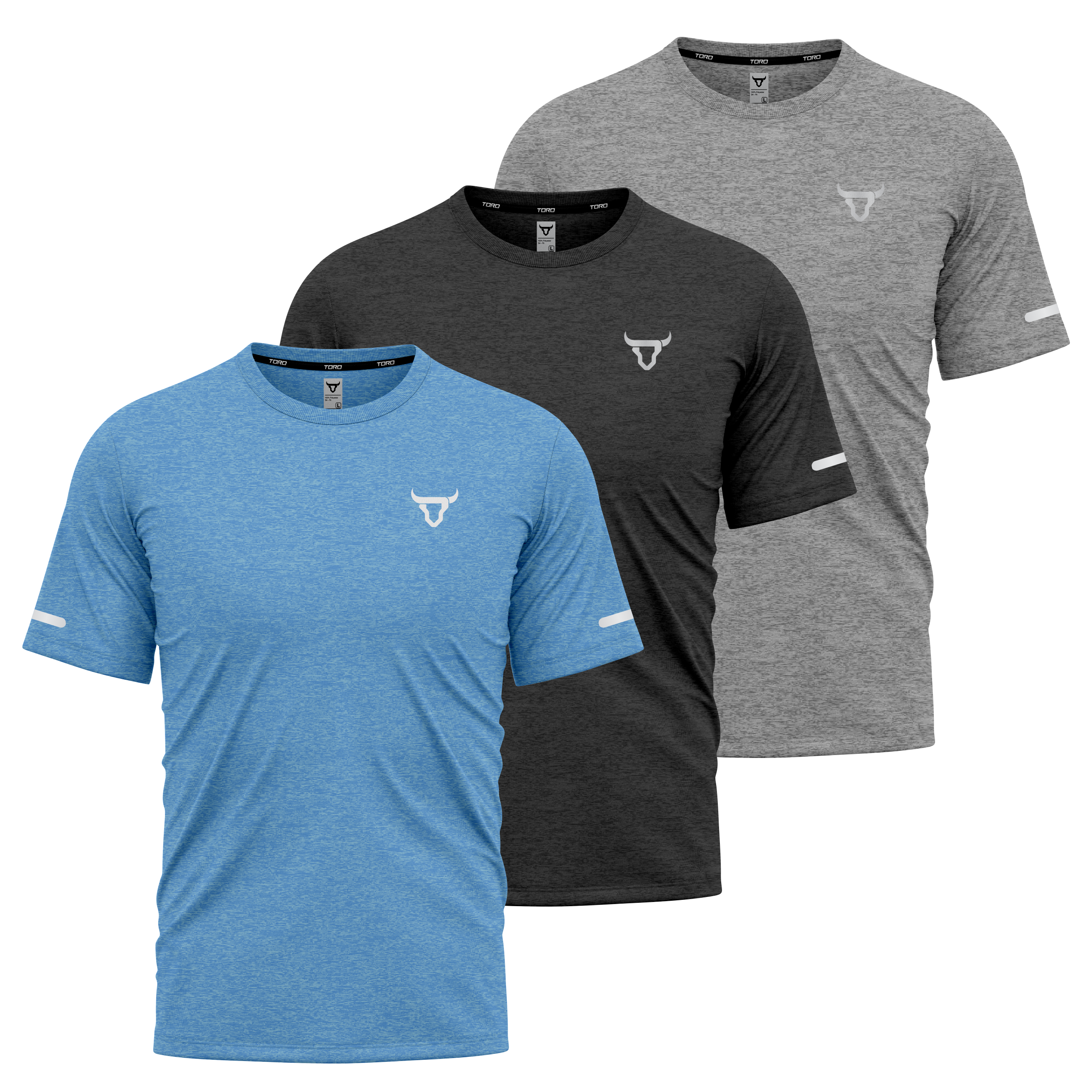 Toro Activa Youth Performance Tee - 3-Pack Bundle TORO ACTIVA