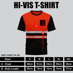 Toro Activa Hi-Vis Workwear TShirt T103 TORO ACTIVA