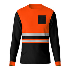Toro Activa Hi-Vis Workwear TShirt TF103 Orange Black TORO ACTIVA