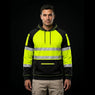 Toro Activa Hi-Vis Pullover Fleece Hoodie 1002 Yellow Black TORO ACTIVA