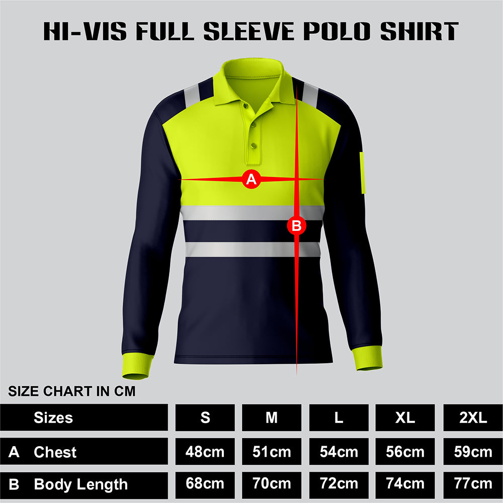Toro Activa High Visibility Safety Work Wear Short Sleeve Polo Shirt PF103 TORO ACTIVA