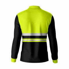 Hi Vis Long Sleeve Polo PF103 — Yellow or Orange | Toro Activa S TORO ACTIVA