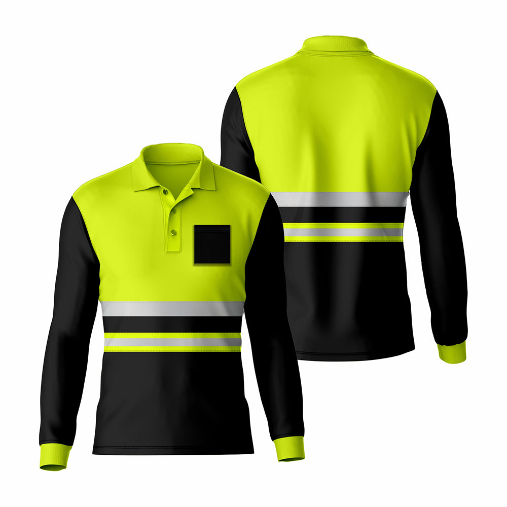 Toro Activa High Visibility Safety Work Wear Short Sleeve Polo Shirt PF101 TORO ACTIVA