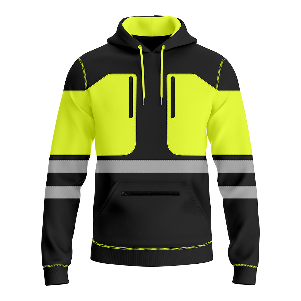 Toro Activa Essential Hi-Vis Pullover Hoodie 2004 Yellow Black TORO ACTIVA