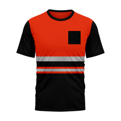 Toro Activa Hi-Vis Workwear TShirt T103 Orange Black TORO ACTIVA