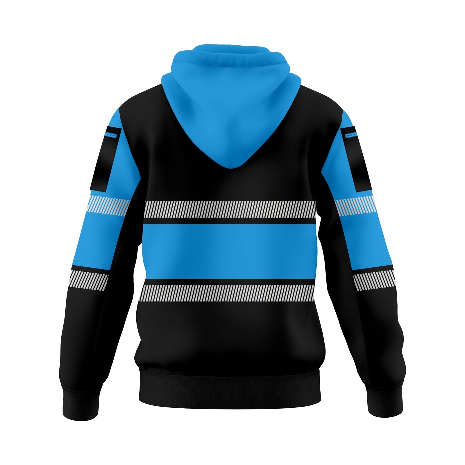 Toro Activa Mens Hi-Vis Pullover Hoodie 807 - Blue/Black TORO ACTIVA