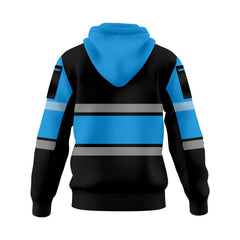 Toro Activa Mens Hi-Vis Pullover Hoodie 807 - Blue/Black TORO ACTIVA