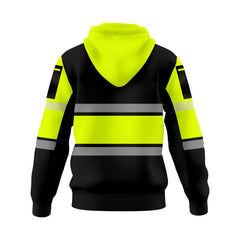 Toro Activa Mens Hi-Vis Pullover Hoodie 807 - Yellow/Black TORO ACTIVA