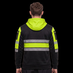 Toro Activa Mens Hi-Vis Pullover Hoodie 807 - Yellow/Black TORO ACTIVA