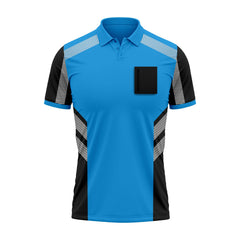 Toro Activa Hi-Vis Short Sleeve T-Shirt 805 - Black/Blue TORO ACTIVA