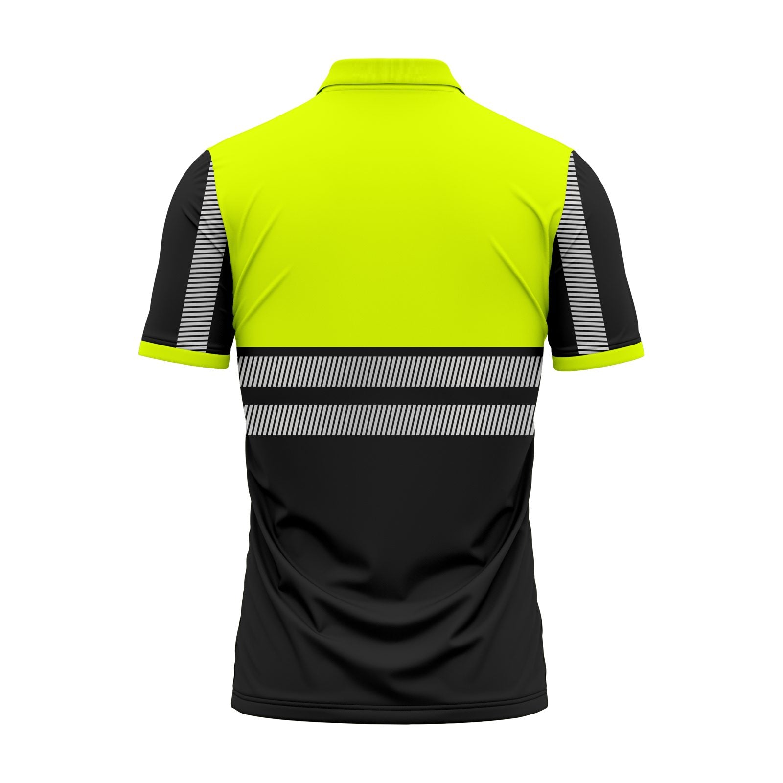 Hi-Vis Short Sleeve T-Shirt 805 - Yellow/Black - chest pocket detail