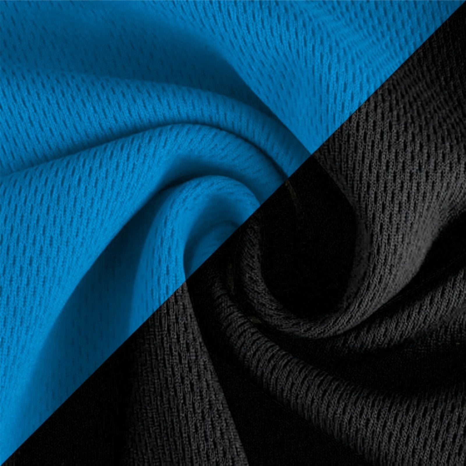 Hi-Vis Short Sleeve T-Shirt 808 - Blue/Black - model photo