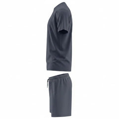 Mens Gym Set T-Shirt & Shorts - Grey TORO ACTIVA