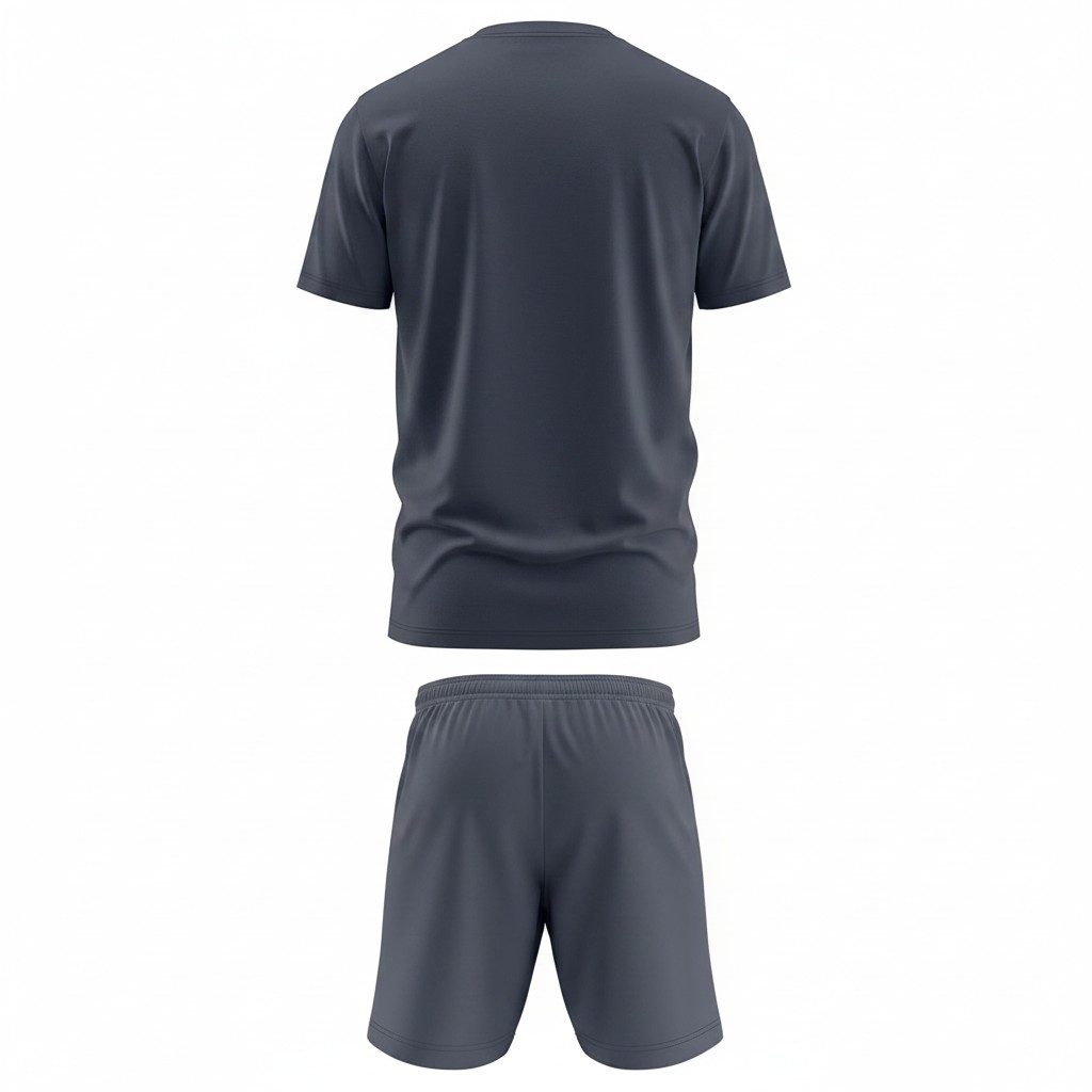 Mens Gym Set T-Shirt & Shorts - Grey TORO ACTIVA