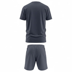Mens Gym Set T-Shirt & Shorts - Grey TORO ACTIVA