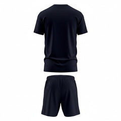 Mens Gym Set T-Shirt & Shorts - Navy TORO ACTIVA