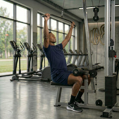 Mens Gym Set T-Shirt & Shorts - Navy TORO ACTIVA