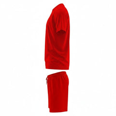 Mens Gym Set T-Shirt & Shorts - Red TORO ACTIVA