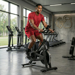 Mens Gym Set T-Shirt & Shorts - Red TORO ACTIVA