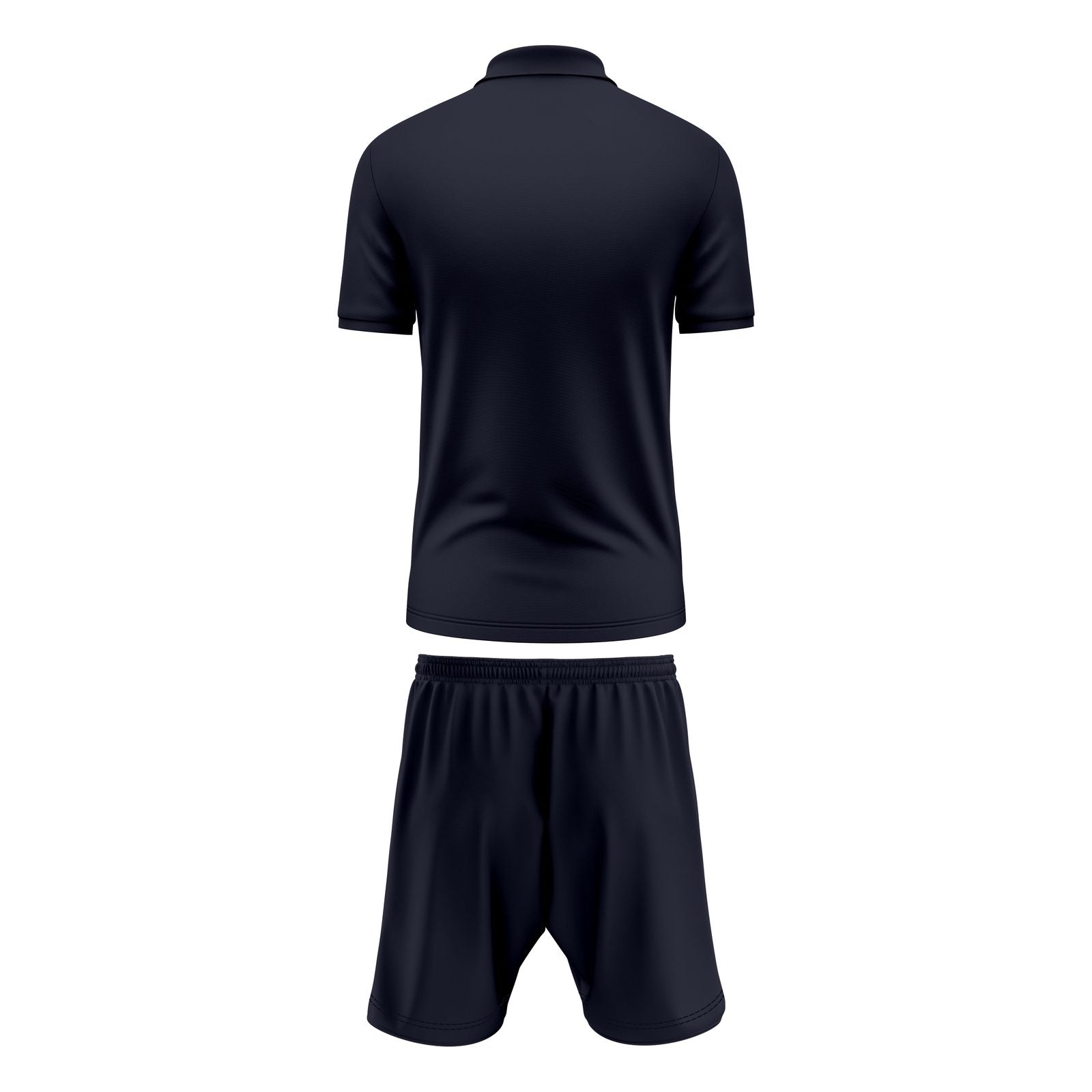 Mens Performance Polo & Shorts Set - Navy TORO ACTIVA