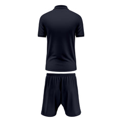 Mens Performance Polo & Shorts Set - Navy TORO ACTIVA