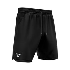 Toro Activa - Men's Running Shorts Pack of 2 Black Grey TORO ACTIVA