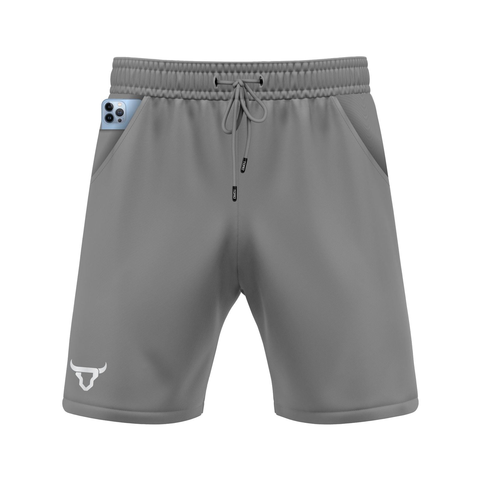 Toro Activa - Men's Running Shorts Pack of 2 - Black & Grey TORO ACTIVA