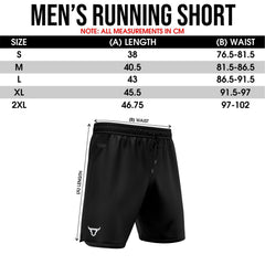 Toro Activa - Men's Running Shorts Pack of 2 - Black & Navy TORO ACTIVA